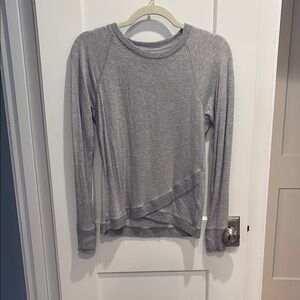 Athleta Gray Long Sleeve Tee for Kids